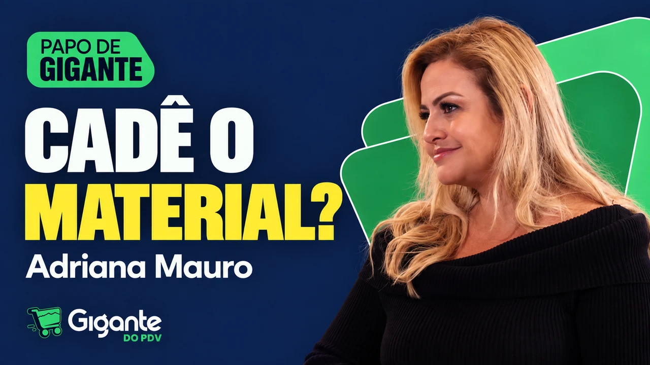 Papo de Gigante com Adriana Mauro: CADÊ O MATERIAL?