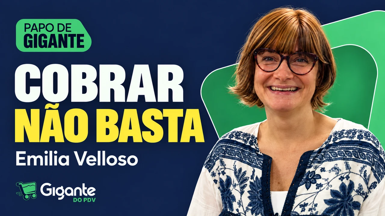 Papo de Gigante com Emilia Velloso: COBRAR NÃO BASTA