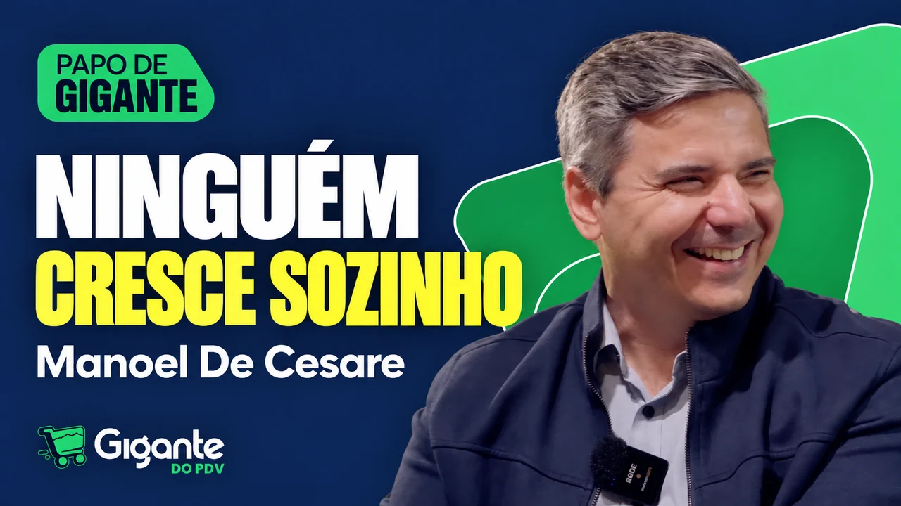 Papo de Gigante com Manoel De Cesare: NINGUÉM CRESCE SOZINHO